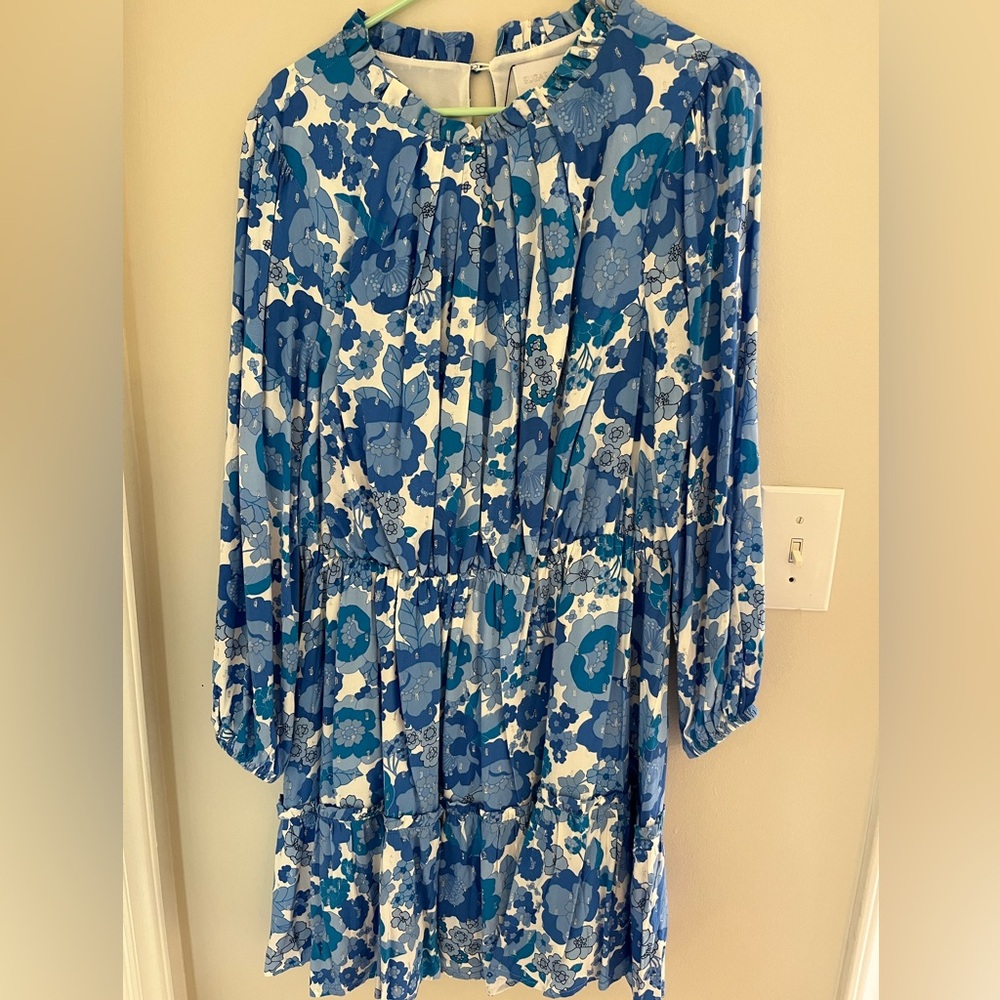 Blue Floral Dress